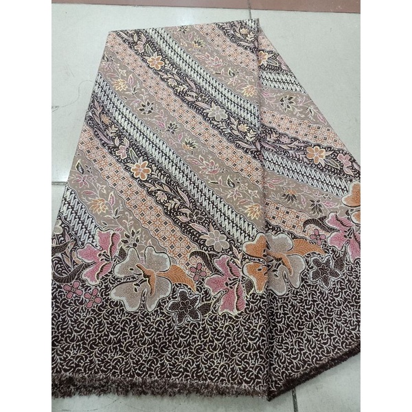 kain batik sutra foil, batik semi sutra foil, batik halus sutra foil meteran