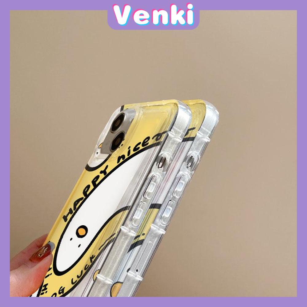 VENKI -For iPhone 11 iPhone Case Clear Case TPU Soft Case Airbag Shockproof Protection Camera Cute Duck Compatible with iPhone 14 13 Pro Max iPhone 12 Pro Max 11 7Plus 6Plus XR xs