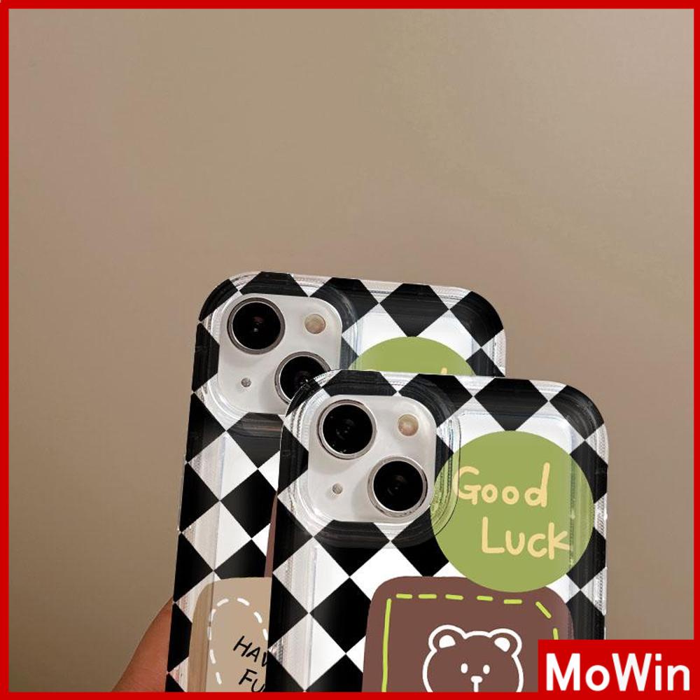 For iPhone 14 Pro Max iPhone Case Clear Case TPU Soft Case Airbag Shockproof Cute Cute Cartoon Bear Compatible with iPhone 13 Pro Max iPhone 12 Pro Max 11 7Plus 6Plus XR xs max