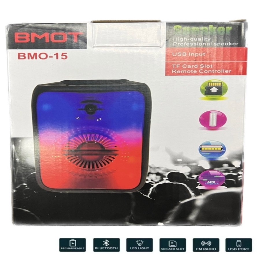 Speaker Bluetooth BMO-15 | Speaker Wireless bmo15