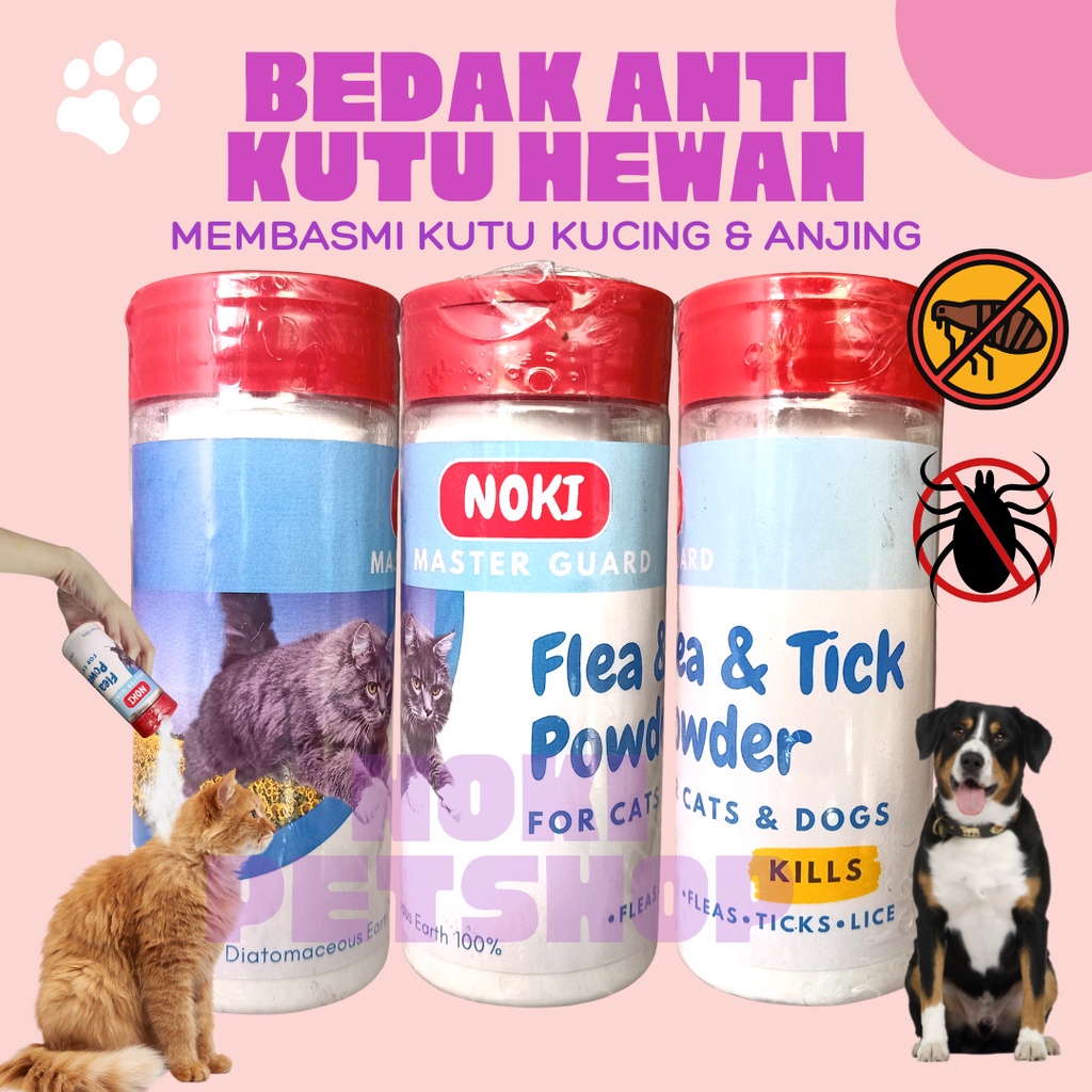 [BISA COD] ANTI FLEA &amp; TICK POWDER BEDAK KUTU UNTUK KUCING BEDAK PENGHILANG KUTU PALING AMPUH BEDAK PENGHILANG KUTU MURAH DAN AMPUH SEKALI 2 BULAM KITTEN AMBYAR