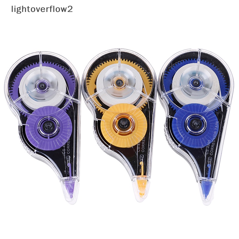 [lightoverflow2] 1pc8m Pita Koreksi Bahan stationery wrig corrector Kantor Sekolah supply [ID]