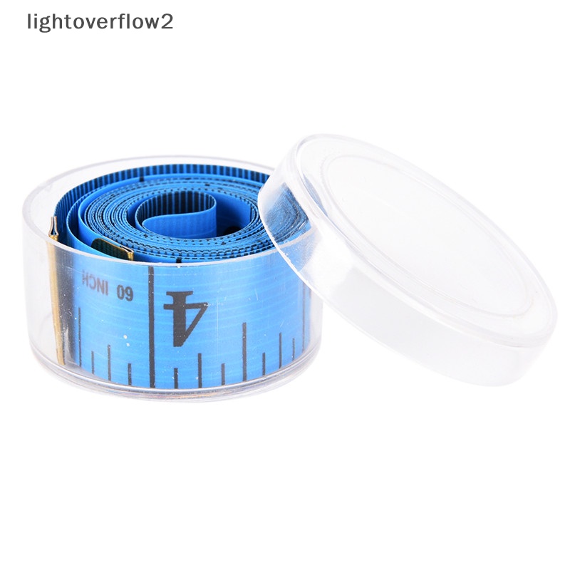 [lightoverflow2] 1.5m Tape Mesure Jahit Tailor Kain Measuring Tapes Ruler Flat Lembut [ID]