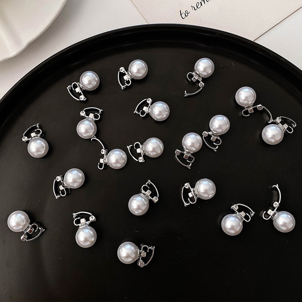 5pcs Jepit Rambut Mutiara Untuk Anak Perempuan Dengan Kepang Samping Dan Bando Hias