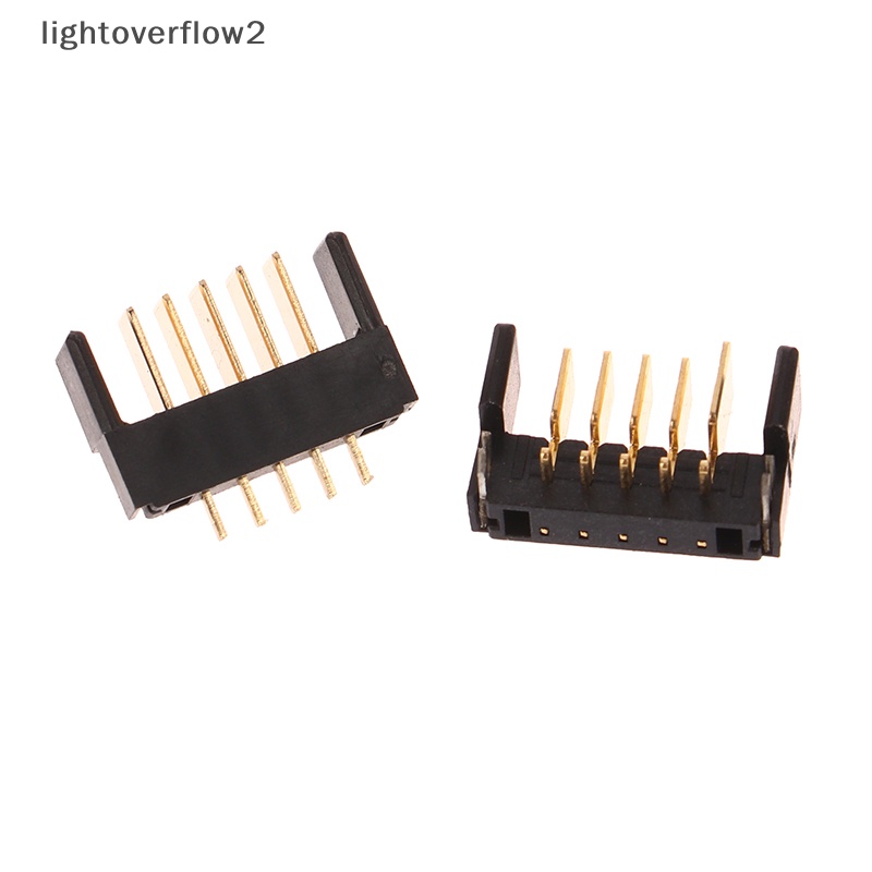 [lightoverflow2] 1pc Konektor Laptop 5Pin Pitch 2.0mm Holder Klip Slot Kontak Colokan Male and Female [ID]