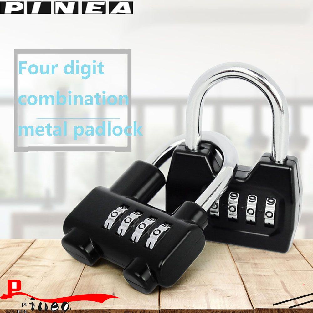 Pineapple Safely Code Lock Gembok Kunci Pintu Lemari Weatherproof Luggage Lock Vault Gembok Kombinasi