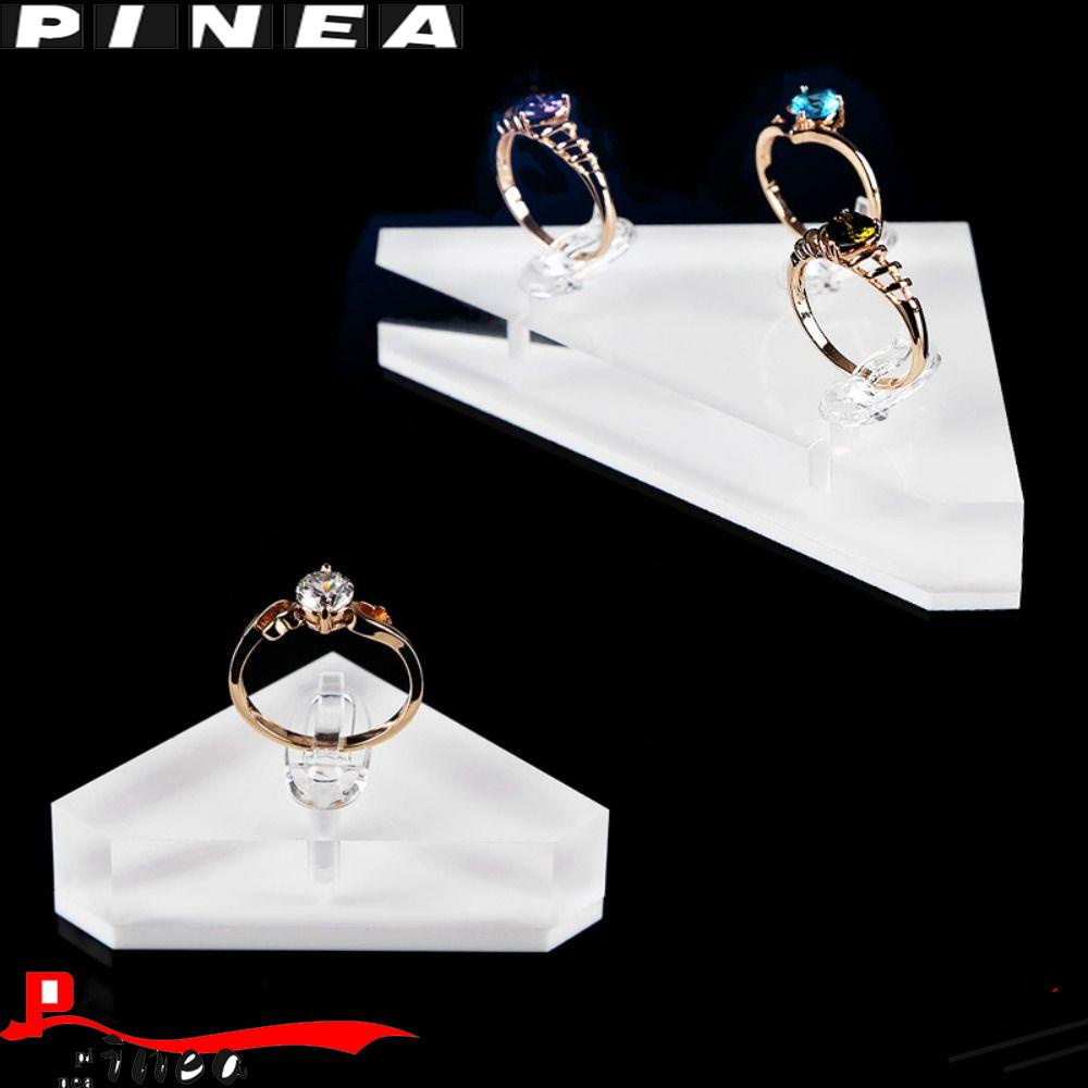 Rak Display Perhiasan Nanas Tempat Cincin Nyaman Braket Cincin Akrilik