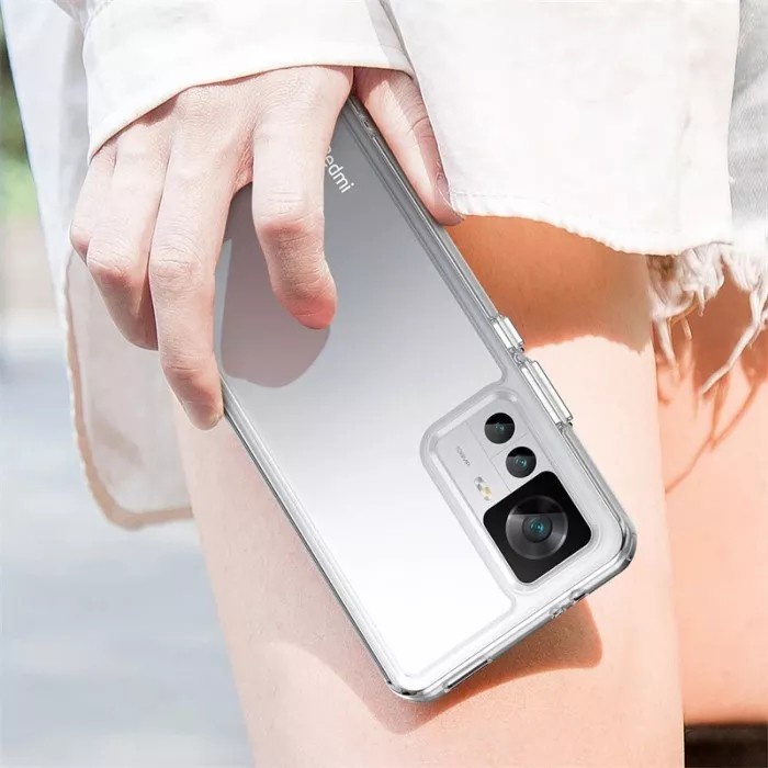 case xiaomi 12t hybrid protective softcase cover murah