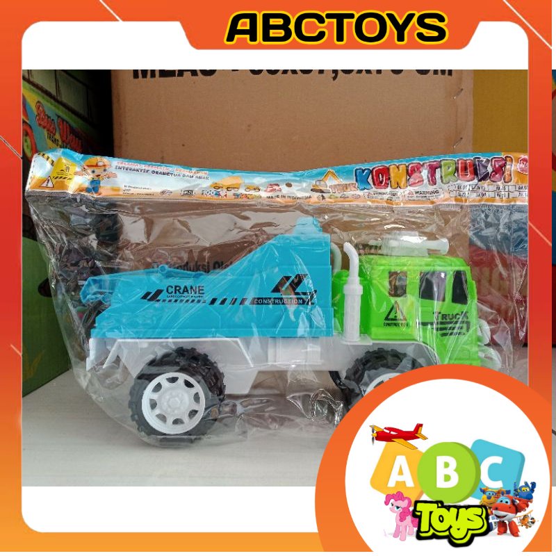 Mainan Anak Truk Derek/Mainan Anak Truk Crane OPP AK 06