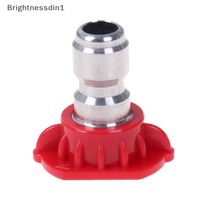 [Brightnessdin1] 5pcs Nozzle Mesin Cuci Tekanan Tinggi Quick Nozzle Tips1Per4 Alat Sambung Cepat Butik