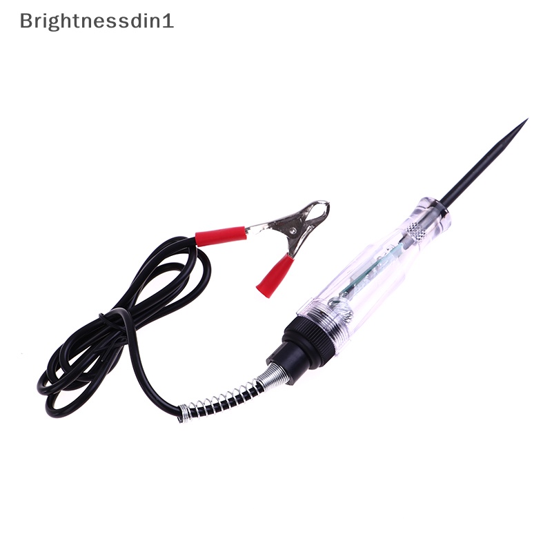 [Brightnessdin1] Tester Sirkuit Listrik Otomotif Tahan Lama Lampu Digital Probe Test Pen Butik