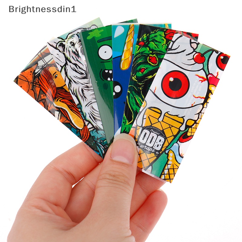 [Brightnessdin1] 5pcs Pack 18650bungkus21700stiker Lithium Heat Shrink Insualtor Sleeves Boutique