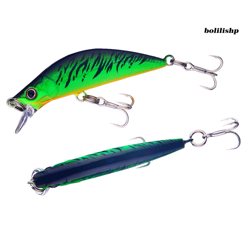 Bo-5.5cm/5.5g Umpan Umpan Penembus Kuat Angling Perlengkapan Memancing Tajam Pesca Lure Crankbait Untuk Pemancing