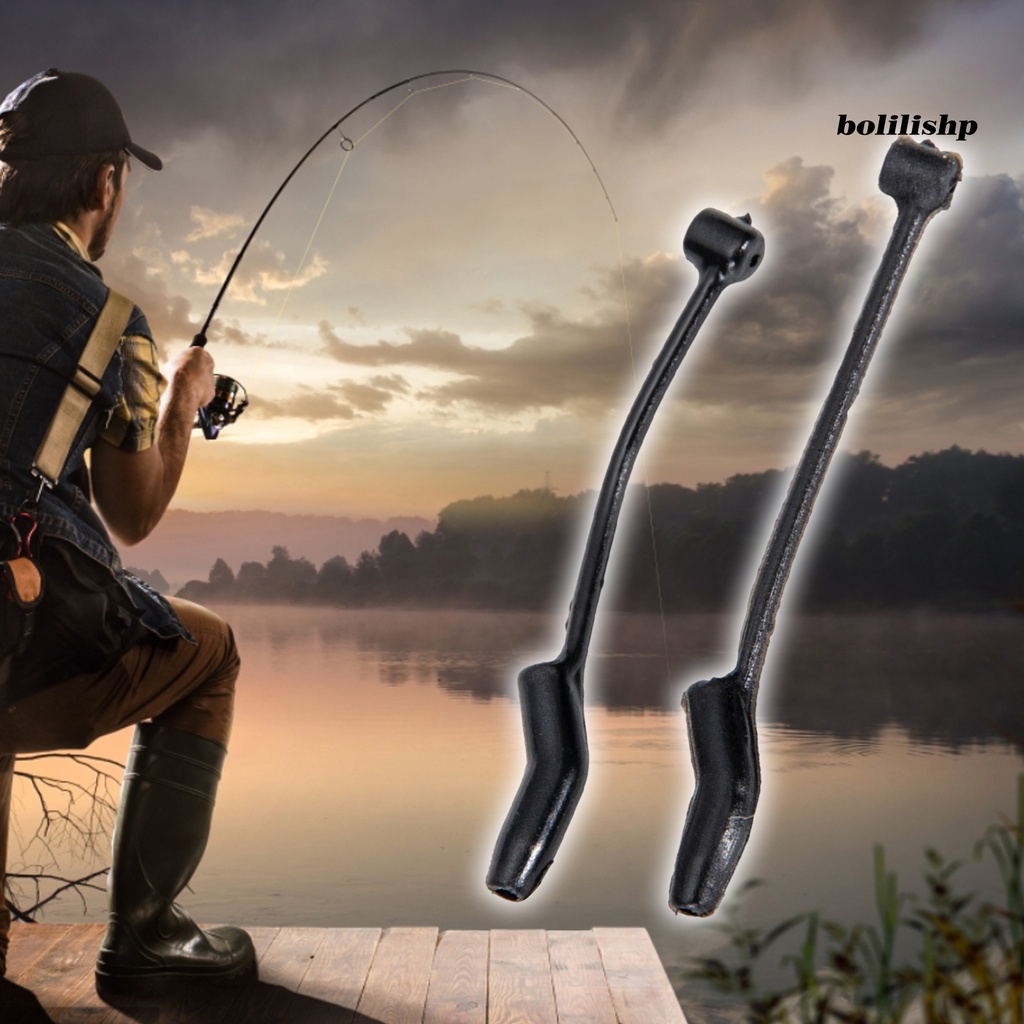 Bo-10pcs D Rig Aligners Universal Multifungsi Silicone Carp Fishing D Rig Kicker Hooks Aksesoris Pancing