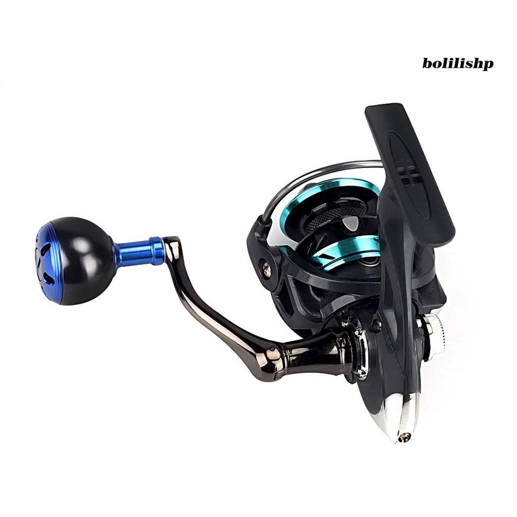 Bo-fishing Reel Handle DIY Nyaman Halus Aksesoris Modifikasi Kepala Ganda Logam CNC Spinning Reel Grip Arm Pengganti Untuk Memancing