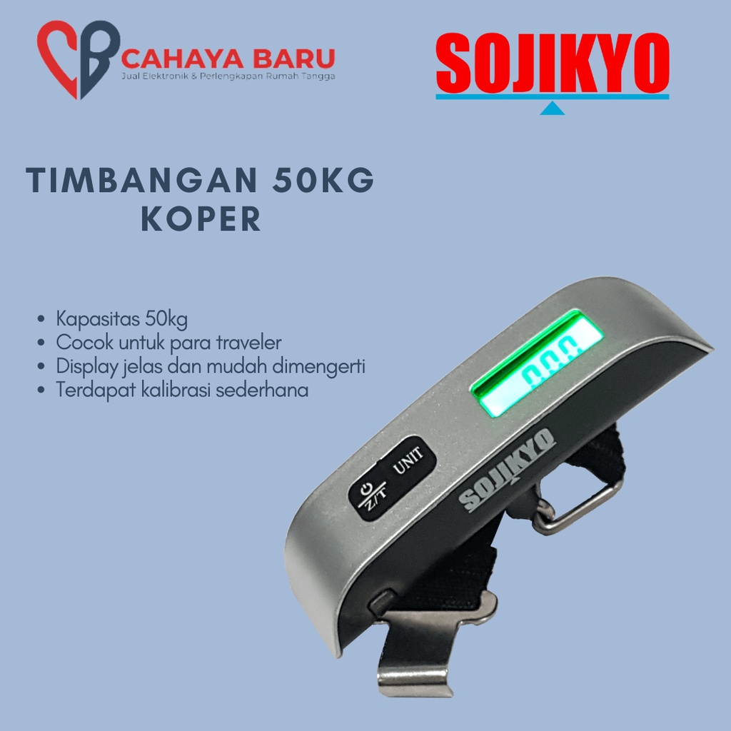 SOJIKYO TIMBANGAN 50KG KOPER