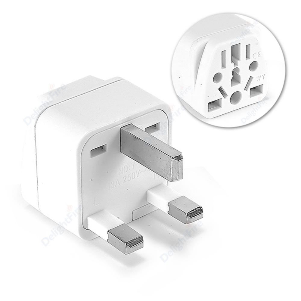 Adaptor Colokan Populer UK US AU To UK Adaptor Colokan Charger Stopkontak AC