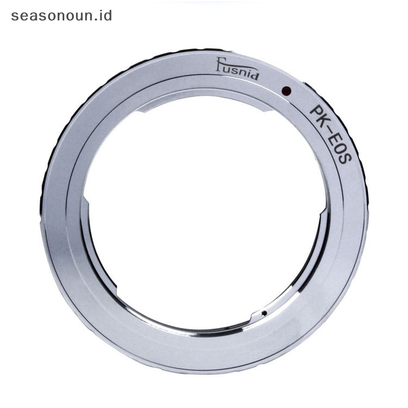 Seasonoun Logam Tahan Lama Len Mount Adapter Ring Untuk PK- EOS Lens Mount Adapter Adaptor Lensa Konversi Kamera Berkualitas Tinggi Aksesoris Adaptor.