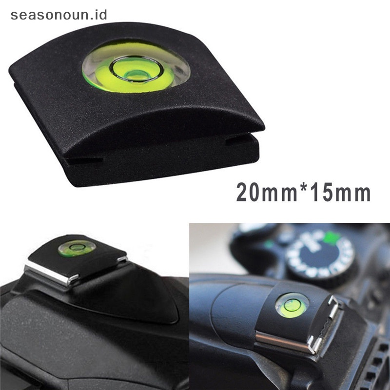 Seasonoun Shoe Bubble Spirit Level Cover Cap Untuk Kamera DSLR Canon Nikon Pentax.