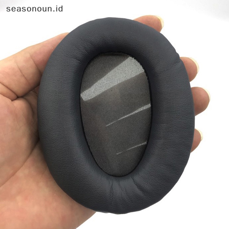 Seasonoun Bantalan Telinga Pengganti Cushion Cups Ear Cover Earpads Untuk SONY WH-CH700N CH710 ZX770BN 780DC Bagian Perbaikan Headphone.