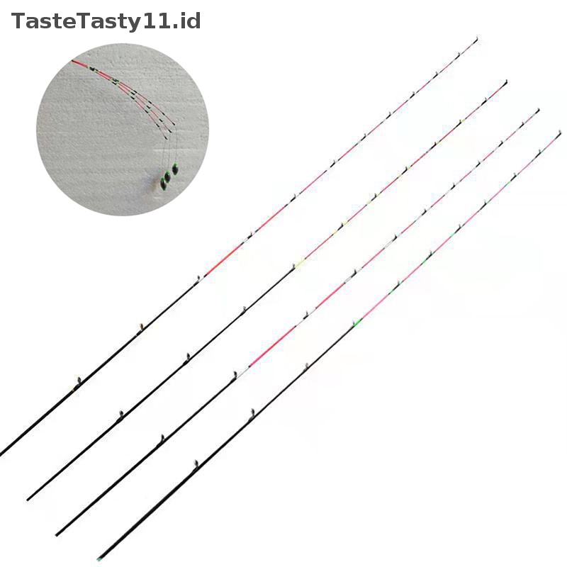 Tastetasty 45cm HalfTitanium Alloy Raft Tip Repair Refit Replacement Night Fishing Fleksibel Rod Tip Fishing Tackle Pole Aksesoris.