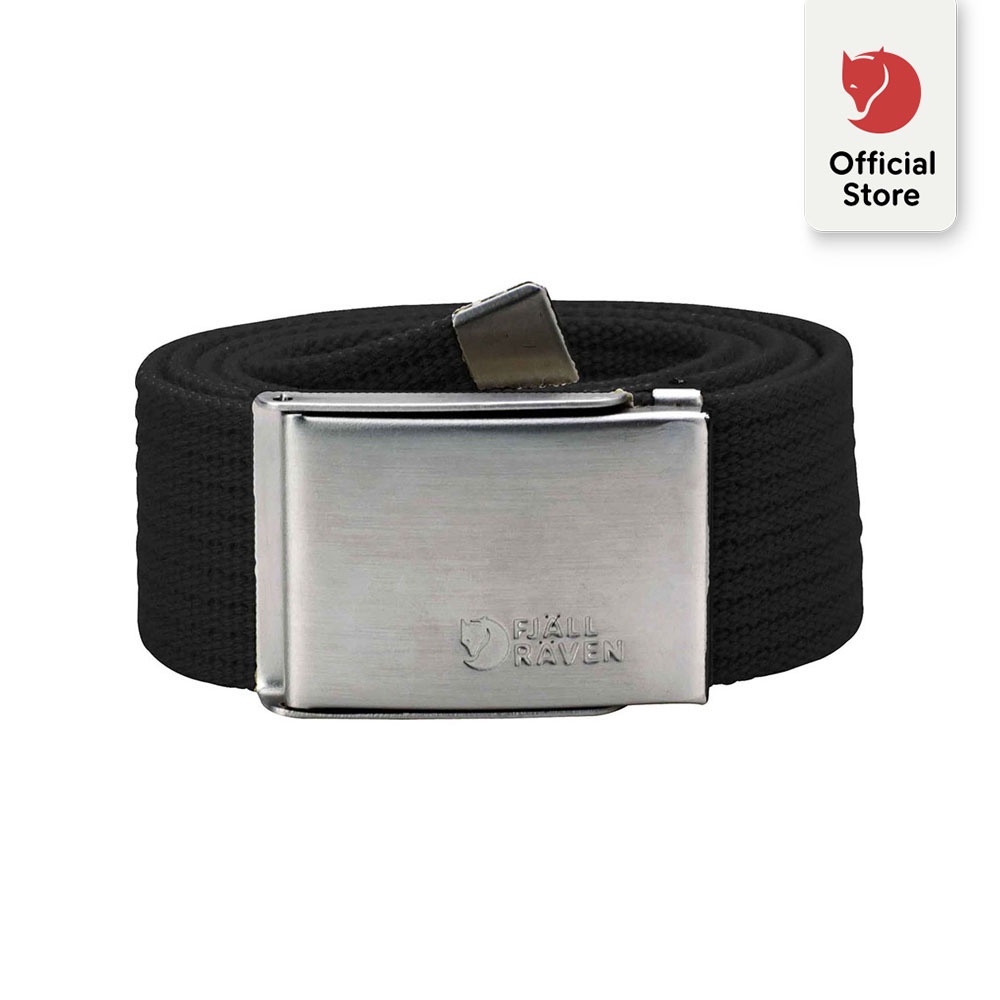 Ikat Pinggang Fjallraven Canvas Belt - Black