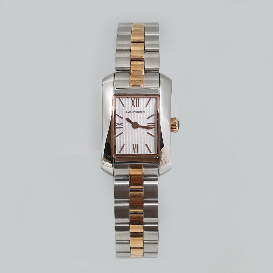 Raymond Daniel RD 239 Kombinasi Silver Rosegold, Jam Tangan Wanita, Original