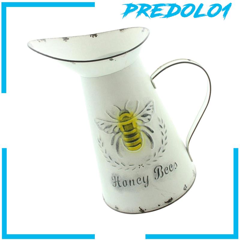 [Predolo1] Jug Vase with Handle Pitcher Vase Planter Vas Pot Bunga Taman