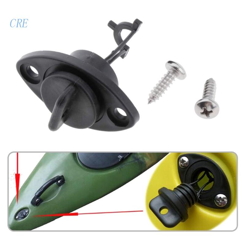 Cre Nylon Kayak Drain Plug High-Quality Thread Drain Plug Perahu Lambung Benang Drain Plug Untuk Kayak Perahu Sampan Perahu Kano