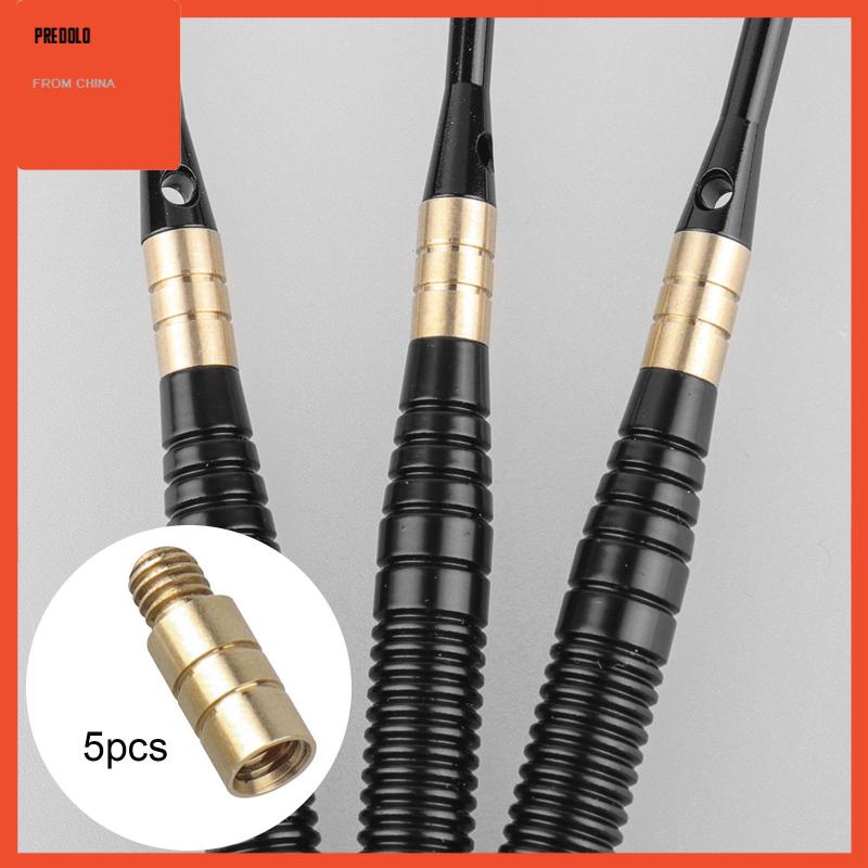 [Predolo] 5pcs Profesional Darts Weight 2BA Tiang Hardware Fitting Penambah Berat