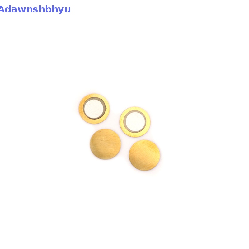 Adhyu 20PCS 20mm Elemen Piezo Sounder Sensor Trigger Drum Disc 6.5KHZ Tembaga ID