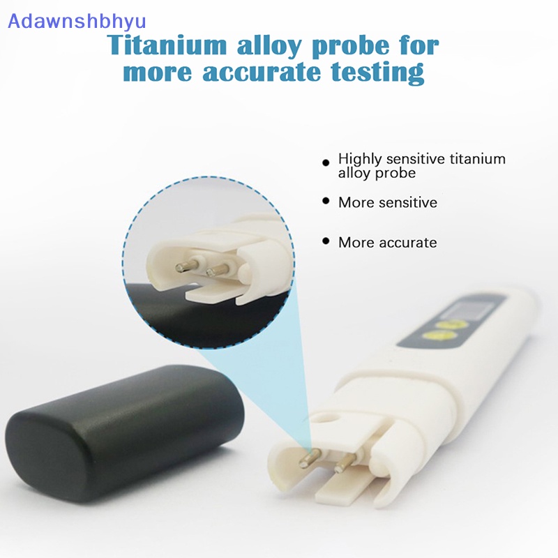 Adhyu 0.01 Tds Ec PH Meter Untuk Pen PH Tester Digital Berkualitas Air Dengan 0-14 PH Range ID