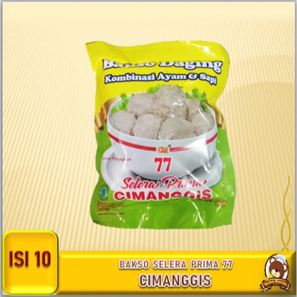 

Cimanggis Bakso Sapi Selera Prima 77 Isi 10