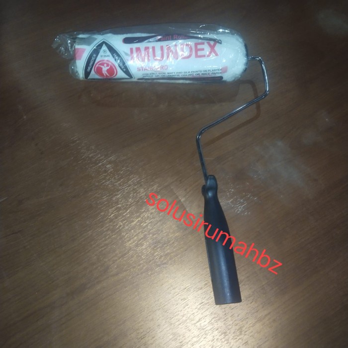 ROL CAT 9&quot; IMUNDEX ROLLER SET ROLL ROLLING KUAS 9 INCH - GAGANG HITAM