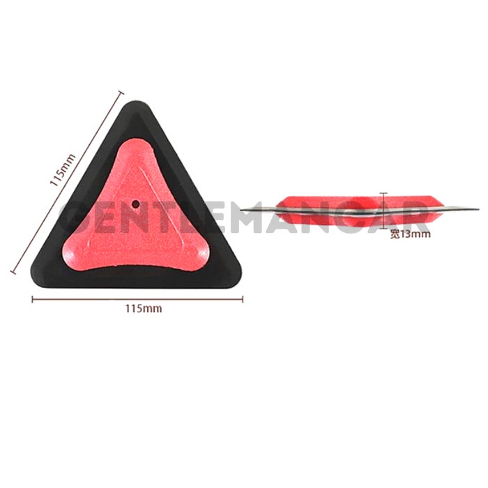 Silicone Scraper Pembersih Embun Kabut Anti Fog Kaca Bulu Rambut Halus Interior Mobil