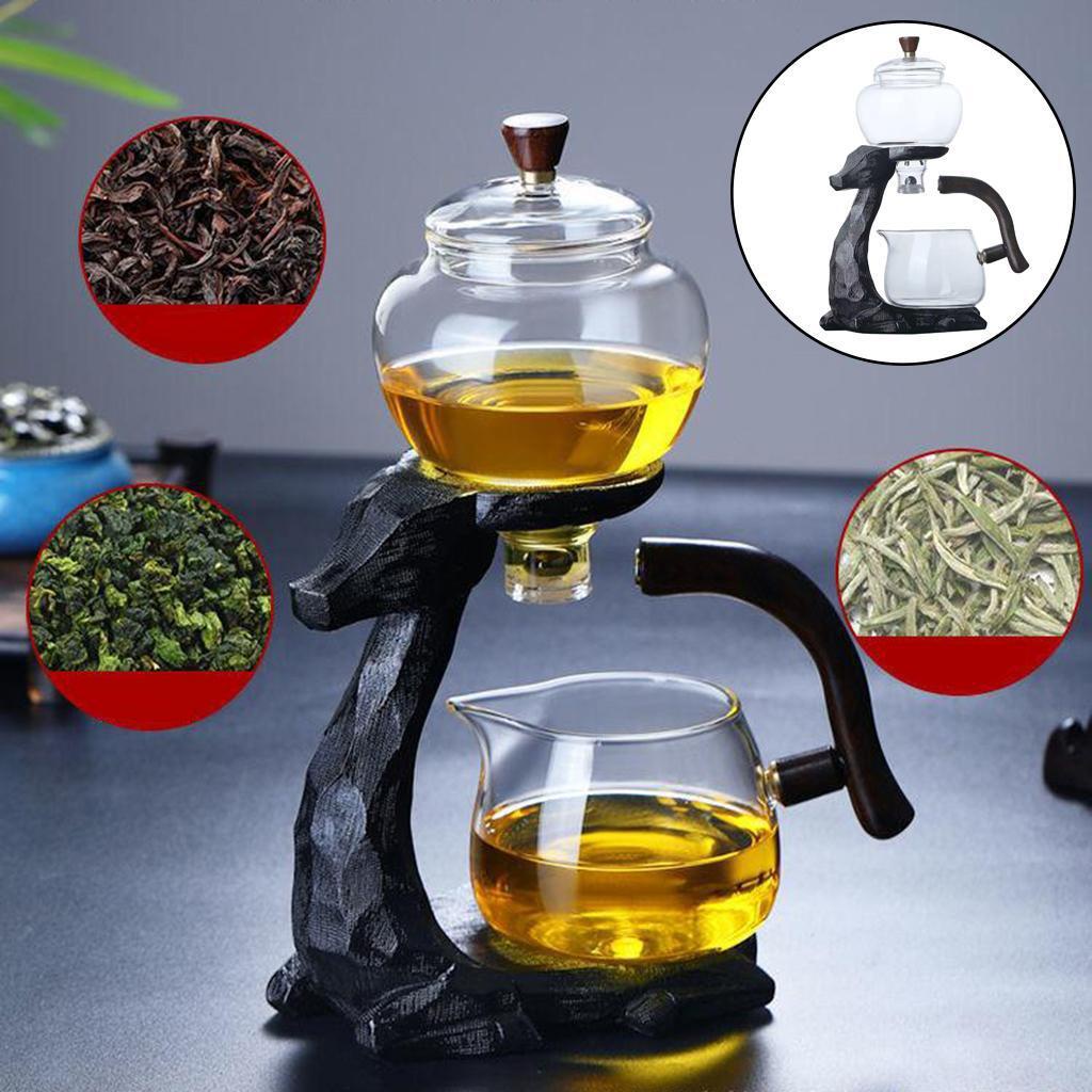 Kungfu Glass Tea Set Magnetic Water Diversion Untuk Dapur