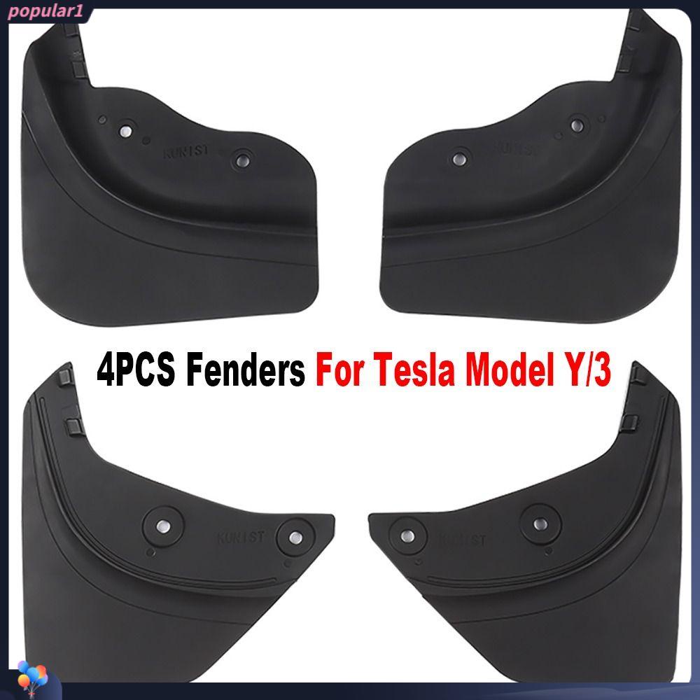 Populer 4Pcs Spakbor Spakbor Profesional Eksterior Mobil Invisible Untuk Tesla Model Y/3