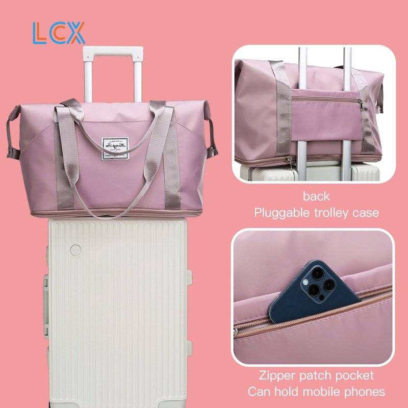 LCX Tas travel berkapasitas besar/tas olahraga/tas bahu modis/tas tahan air VS-126