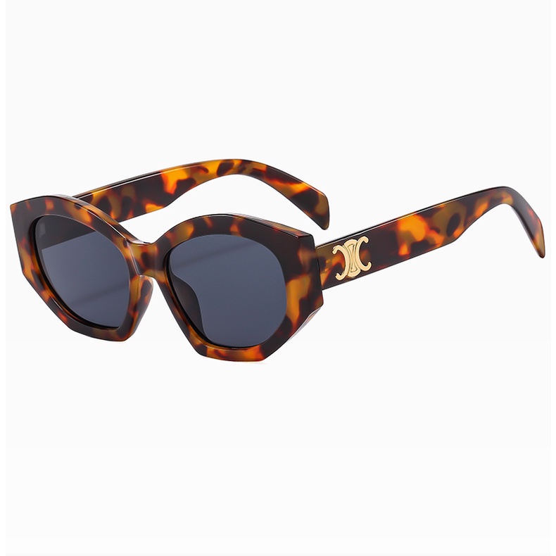 [COD] Kacamata Fashion Korea Wanita Retro Bingkai Oval Tebal Merek Mewah Warna-Warni Eyeglasses UV400