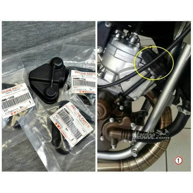 Karet Tutup Super Kips Ninja 150 R Rr Original/KARET SUPERKIP NINJA S SS R RR ORIGINAL KAWASAKI/Kare