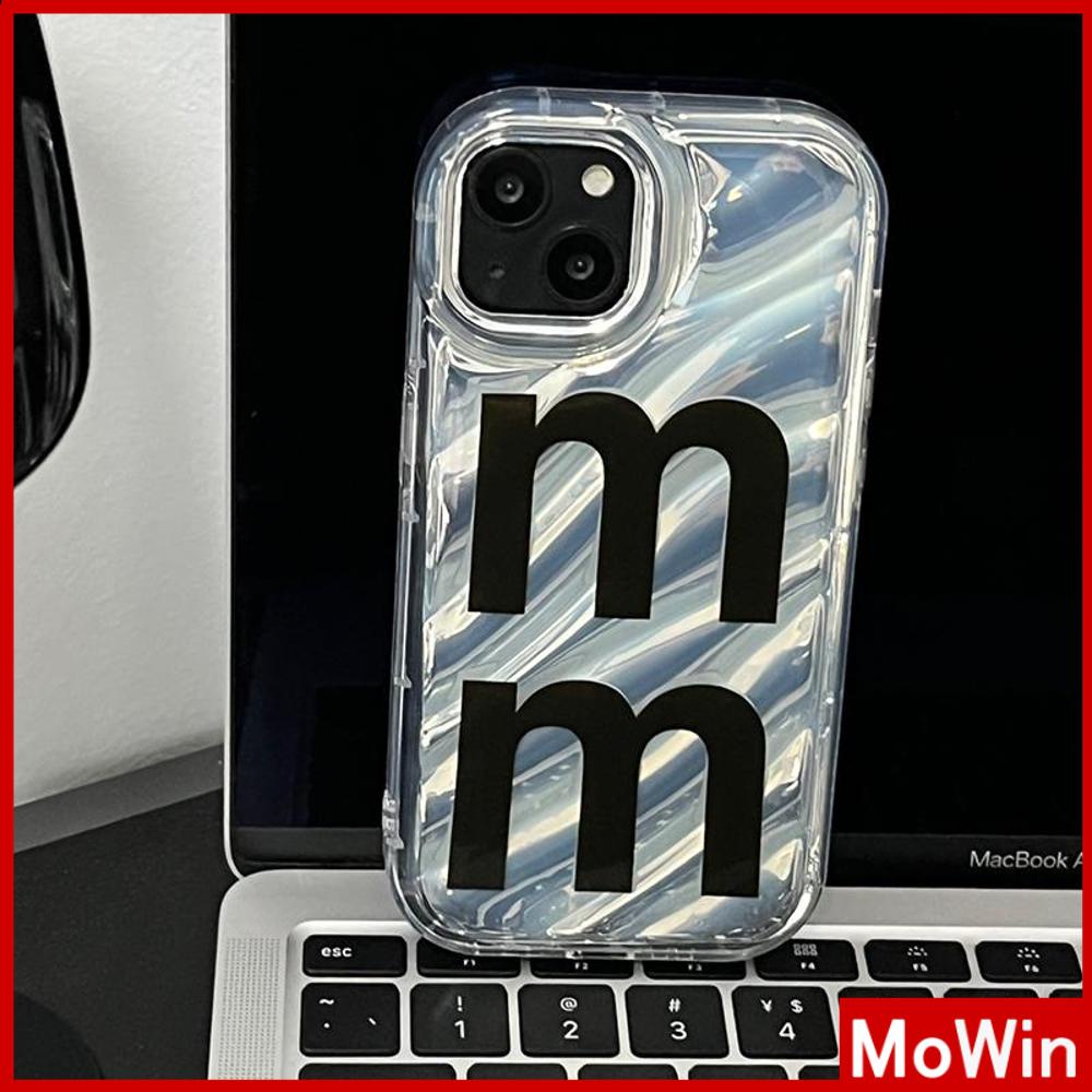 For iPhone 14 Pro Max iPhone Case Laser Reflective Clear Case TPU Soft Shell Airbag Shockproof Simple Lettering Compatible with iPhone 13 Pro max 12 Pro Max 11 xr xs max 7 8Plus