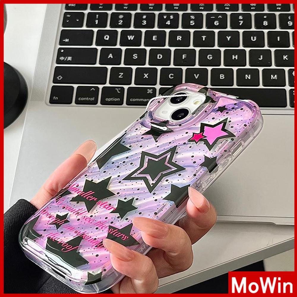 For iPhone 14 Pro Max iPhone Case Laser Reflective Clear Case TPU Soft Case Airbag Shockproof Rendering Stars Compatible with iPhone 13 Pro max 12 Pro Max 11 xr xs max 7Plus 8Plus