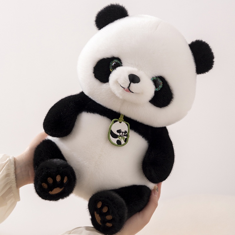 Plushie Realistis Panda Perfect Home Decor Cuddle Or Buddy