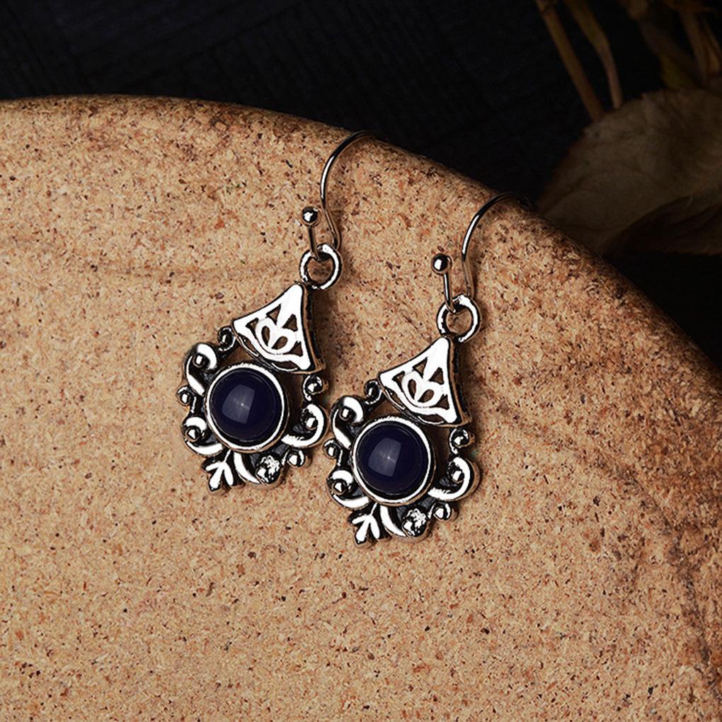 2buah Wanita Pesta Perjamuan Fashion Kristal Anting Pernikahan Upacara Gadis Vintage Drop Earrings Perhiasan Hadiah