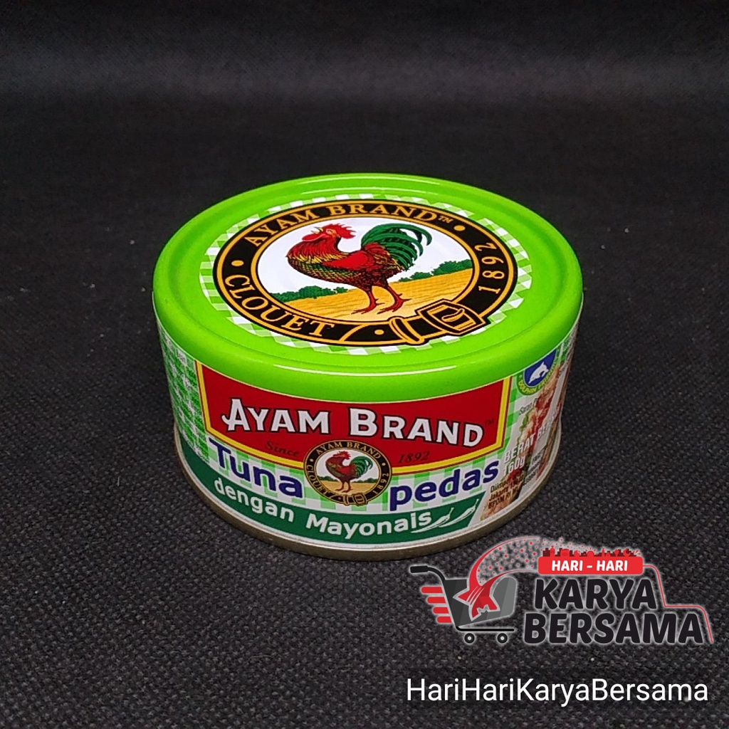 

AYAM BRAND MAKANAN KALENG TUNA PEDAS HOT MAYONNAISE 160GR