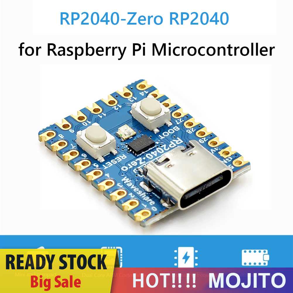 Rp2040-zero RP2040 Modul Papan Pengembangan Microcontroller Untuk Raspberry Pi