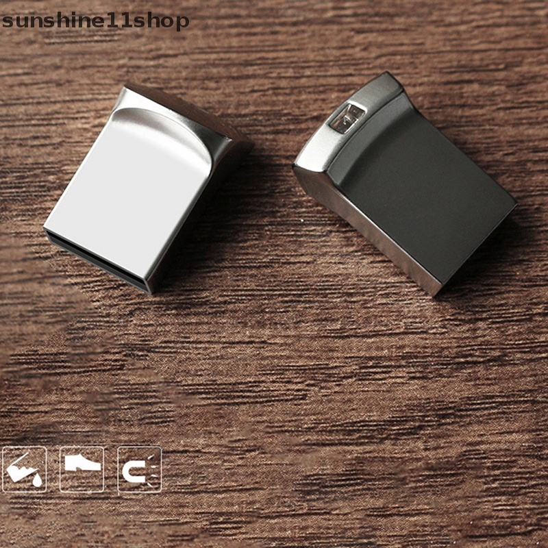 Sho Flashdisk Mini Metal Usb 32G-1/2TB Pen Drive Memory Stick Kecepatan Tinggi U Disk Flashdisk Memoria N