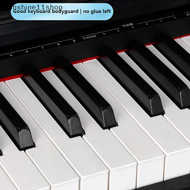 Sho Stiker Piano Untuk Kunci Stiker Keyboard Piano Transparan Anak Dewasa N