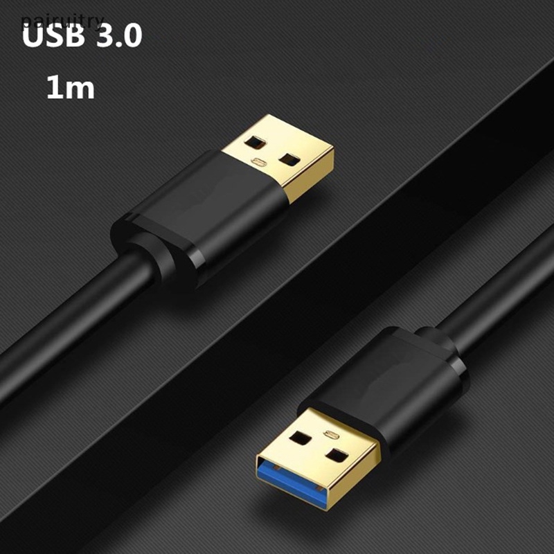 Prt Kabel USB to USB Extension USB A Male to Male USB 3.0 2.0 Extender Untuk Hard Disk PRT