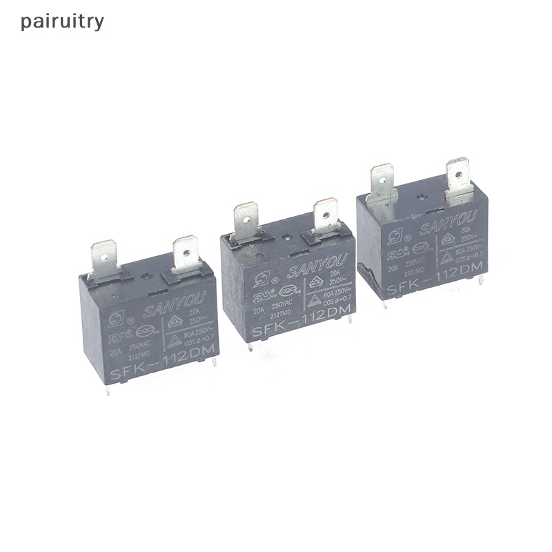 Prt 12VDC 20A 250VAC 4pin Untuk Ac Inovatif Dan Tergantikan 2/5/10PCS Relay Daya 12V SFK-112DM PRT